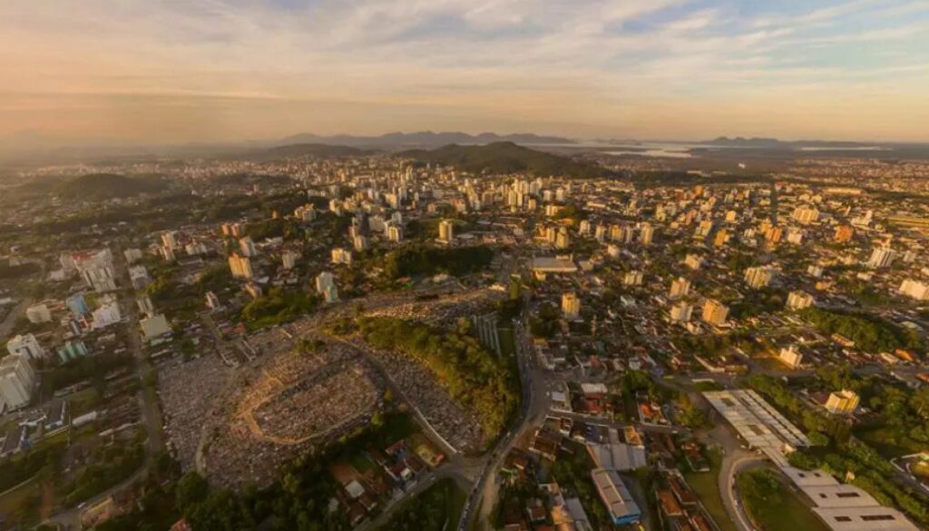População dos Bairros de Joinville