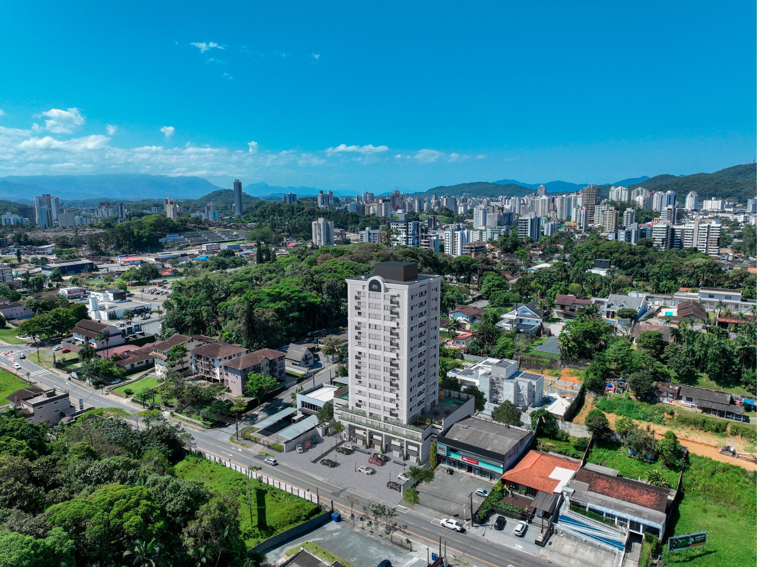 Artus -residencial apartamento -imovel-em-joinville- imagens site imovel novo jlle SC - fachada